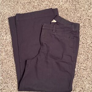 Pact Women's Dark Gray Wide Leg Pants